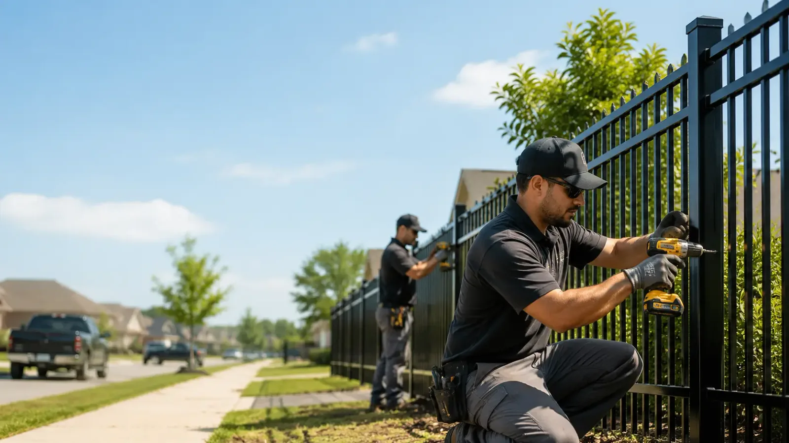 Metal Fence Installation in Hardaway, AL